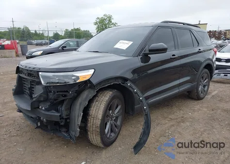 2022 Ford Explorer Xlt из США, поврежденный, VIN 1FMSK8DH5NGB07914